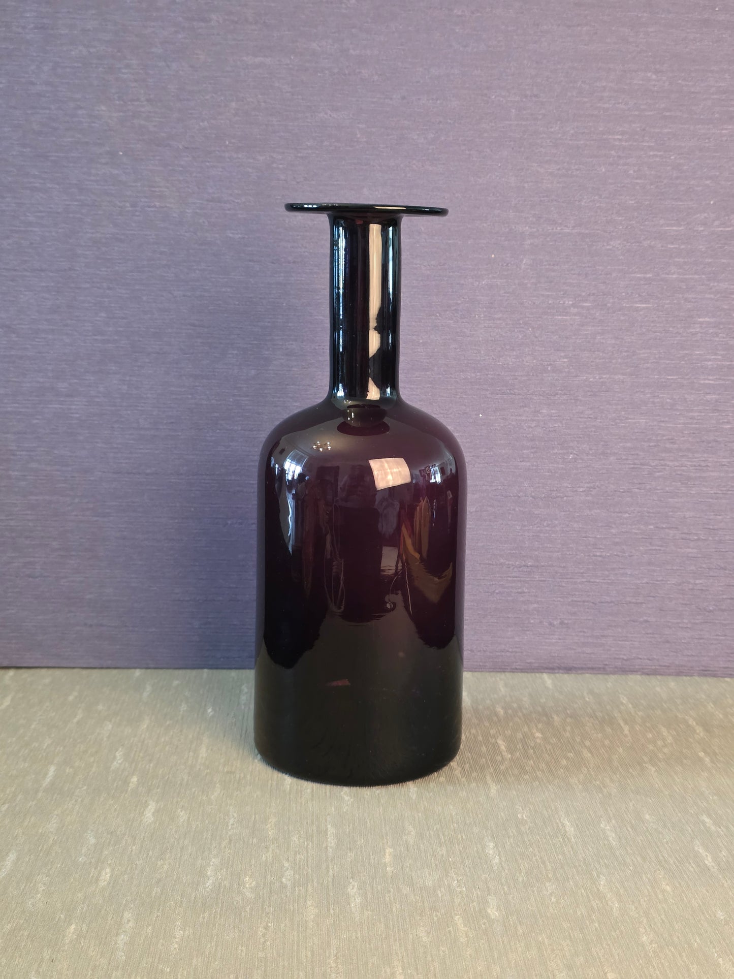 Otto Brauer Gulvvase 24 cm. Holmegaard
