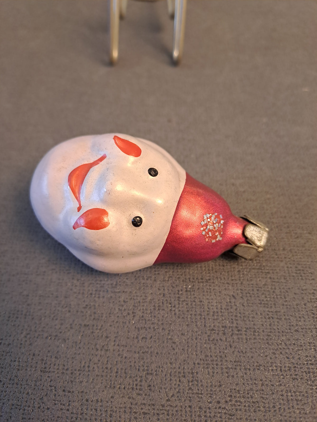 Vintage Christmas Ball Clown / Vintage Julekugle Klovn