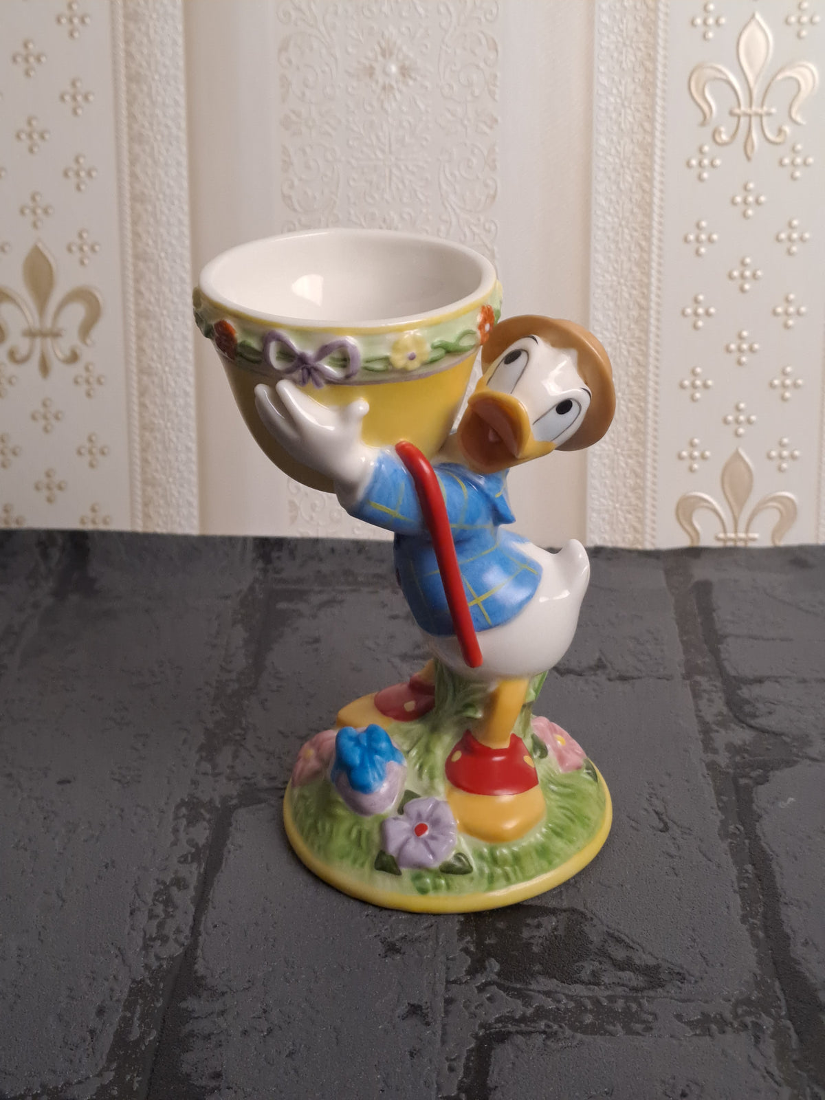 Egg Cup from Disney Collection / Fyrklövern Donald Duck Egg Cup