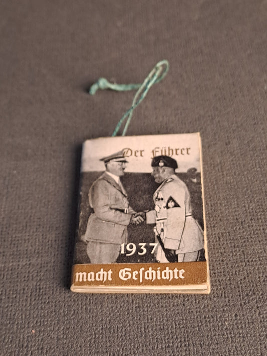 WHW Der Fuhrer Mini Booklet Macht Geschichte 1937