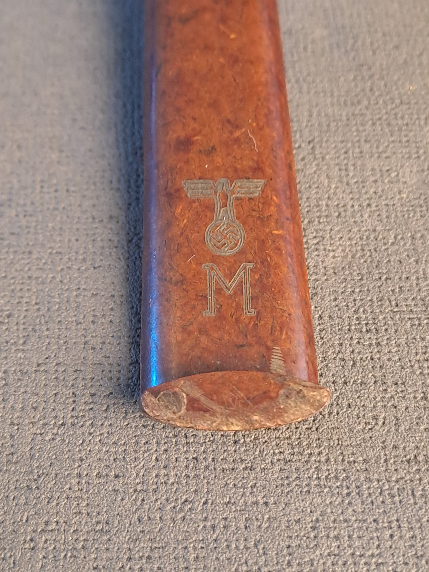 WW2 Kriegsmarinen Bacelite Salad Cutlery / WW2 Krigsmarinen Bakelit Salatbestik