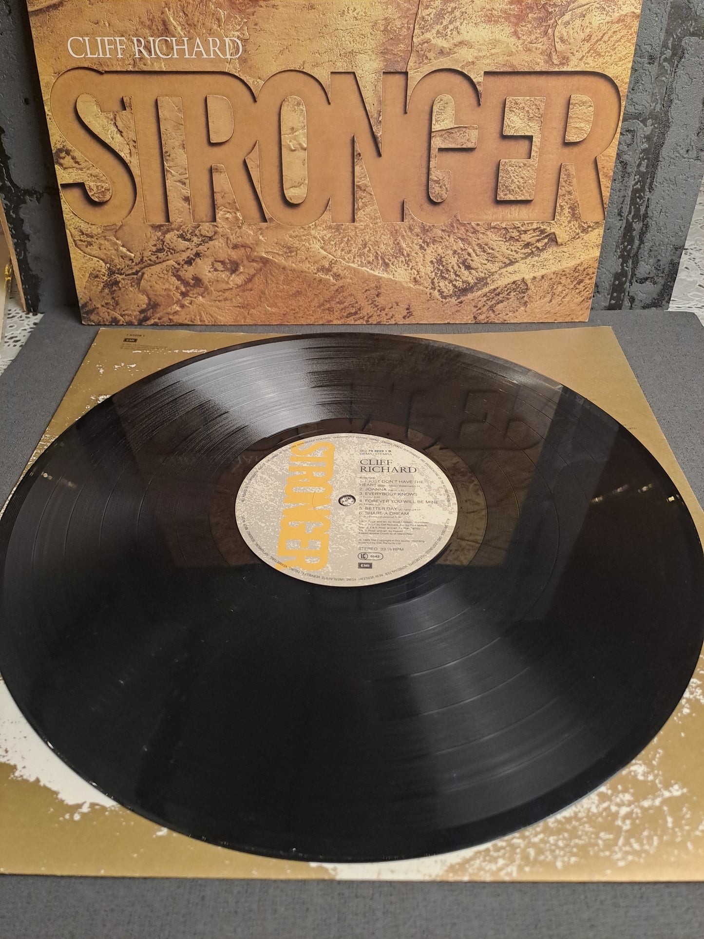 Cliff Richard Stronger 1989