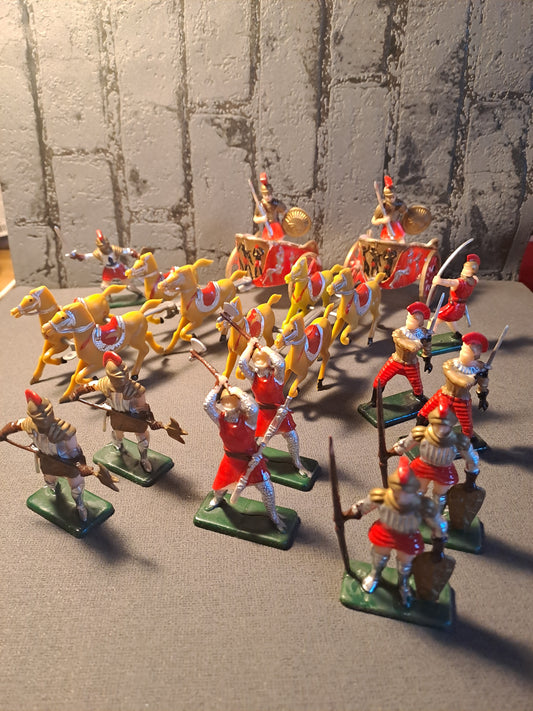 Roman Soldiers and Chariots 1970's / Romerske Soldater og Stridsvogne 1970'erne