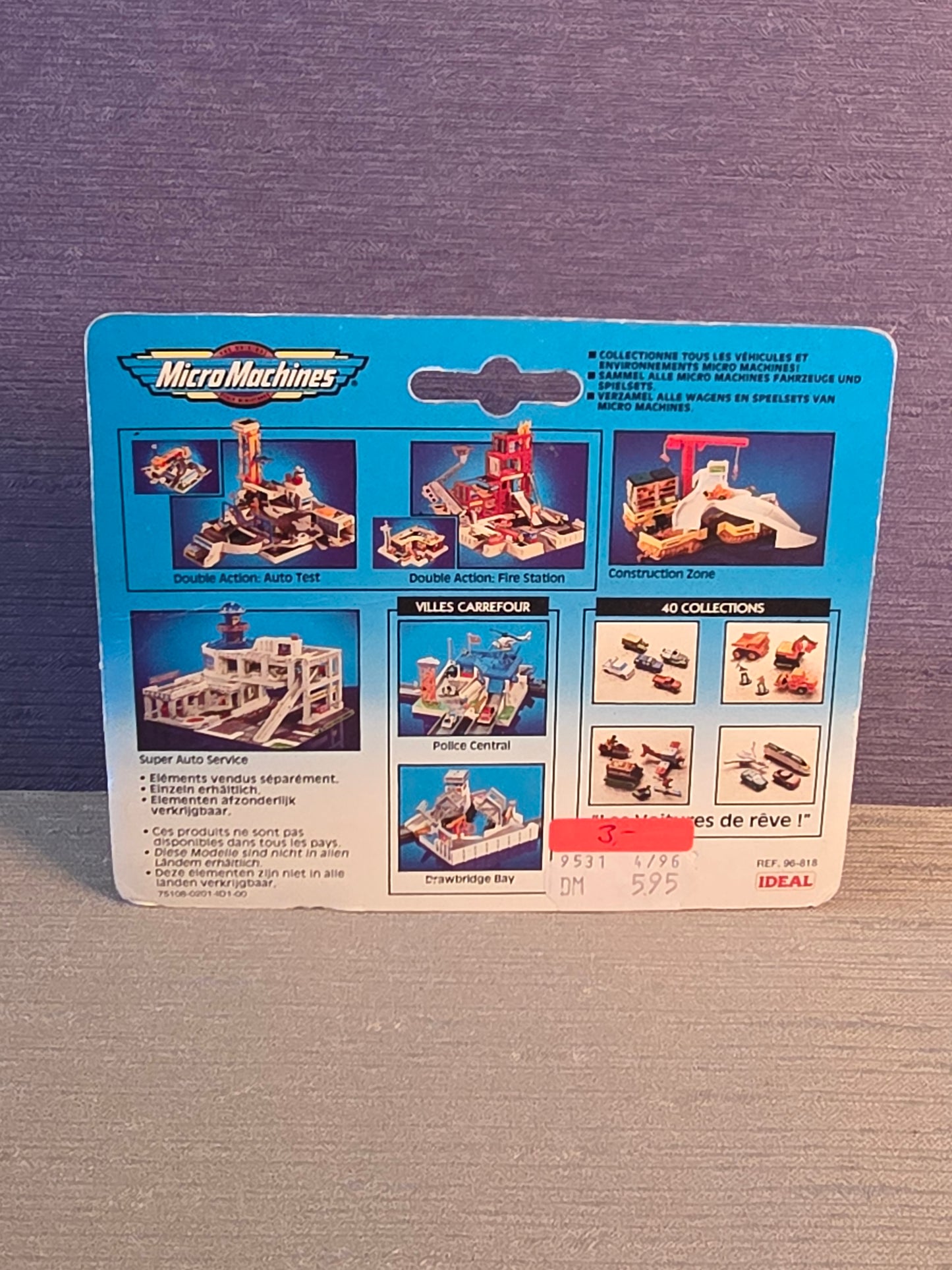 Micro Machines Le Voitures De Reve 50's