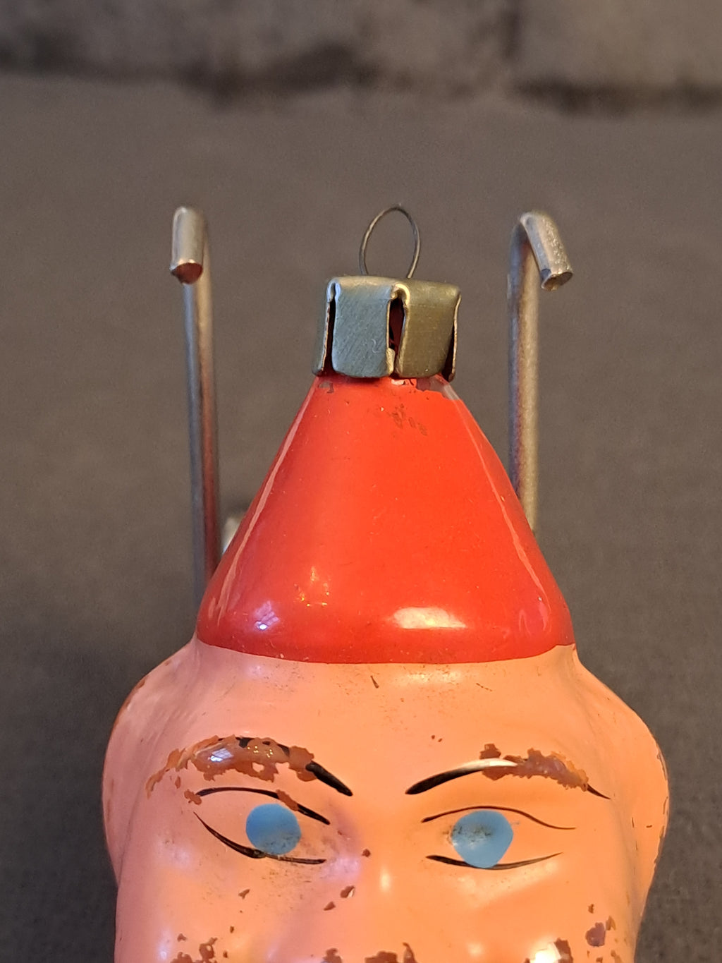 Vintage Christmas Ball Clown / Vintage Julekugle Klovn