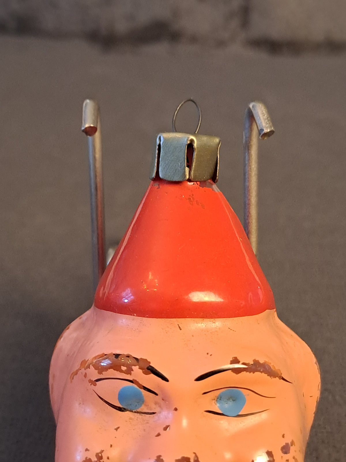Vintage Christmas Ball Clown / Vintage Julekugle Klovn