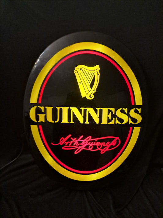 Guinness Vintage Light Box / Guinness Vintage Lysskilt