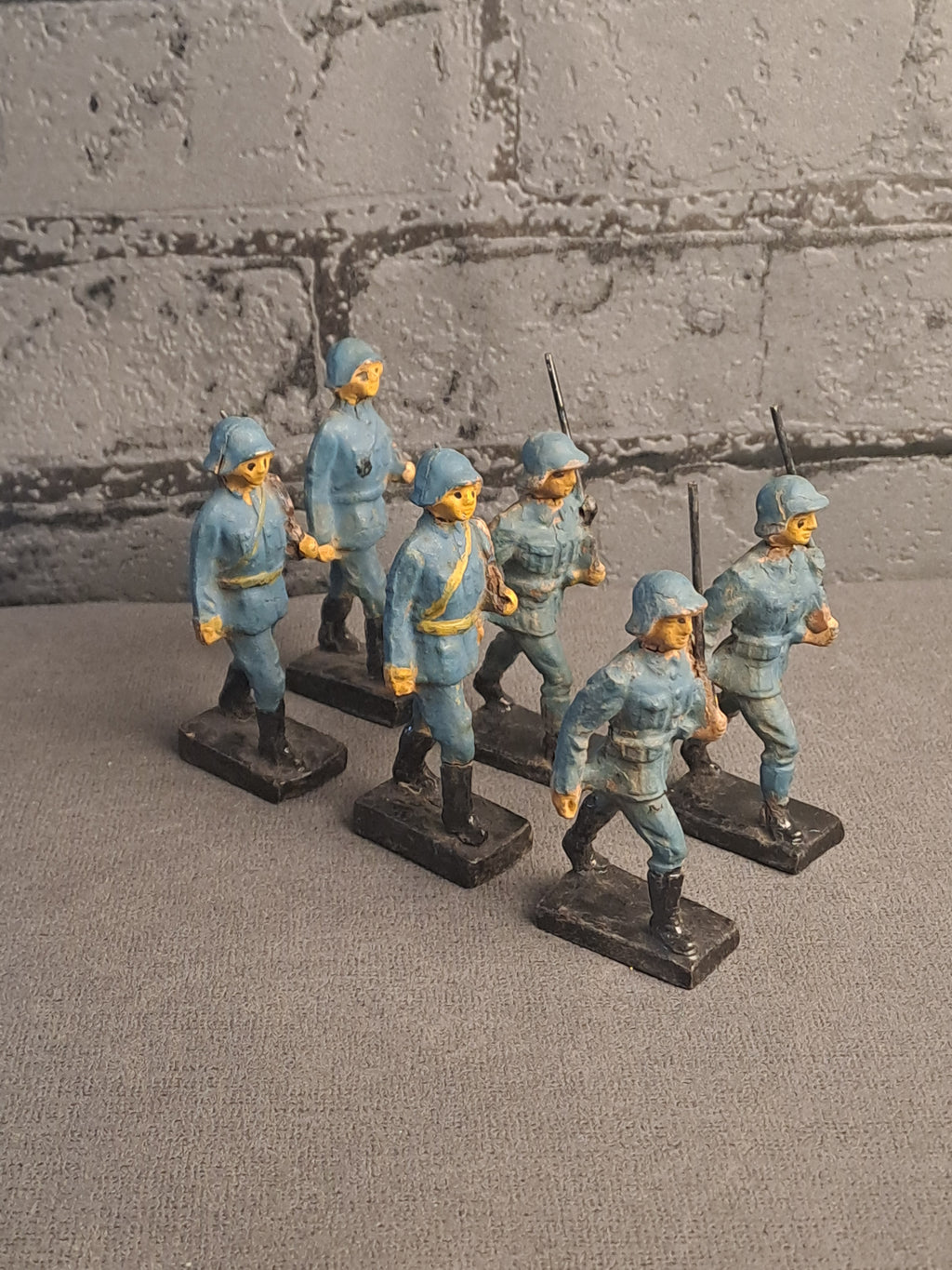 Lineol Danish Soldiers x6 / Lineol Danske Soldater x6