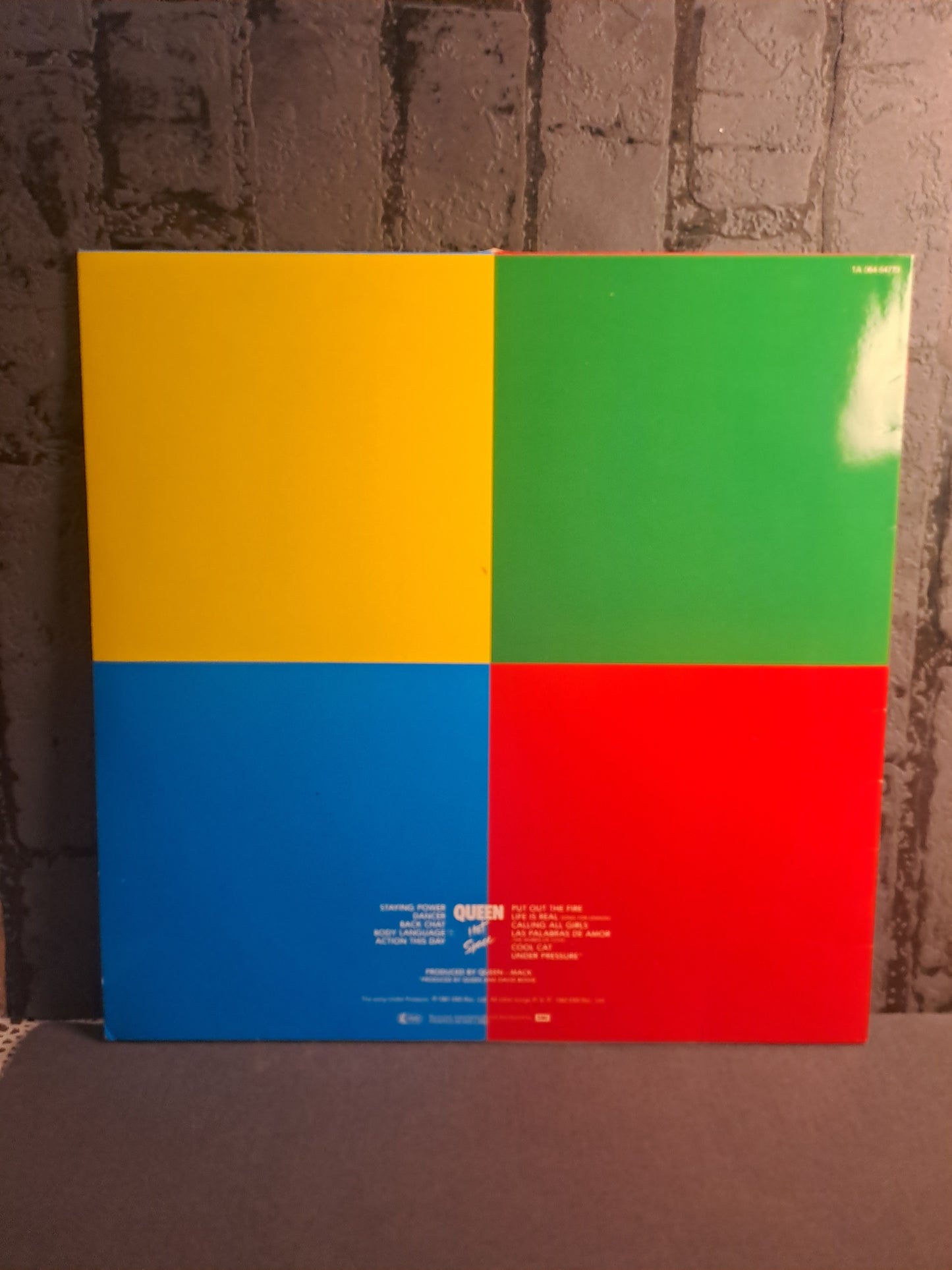 Queen Hot Space 1982