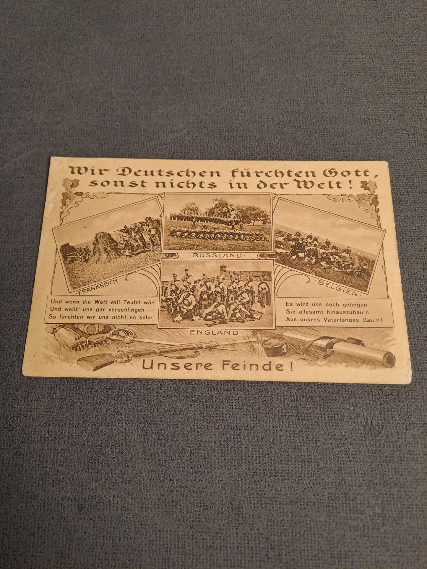 WW1 German Feldpost 8. February 1915 / WW1 Tysk Feltpost 8. Februar 1915