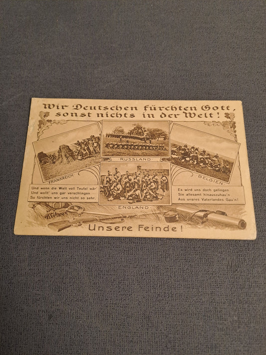 WW1 German Feldpost 8. February 1915 / WW1 Tysk Feltpost 8. Februar 1915