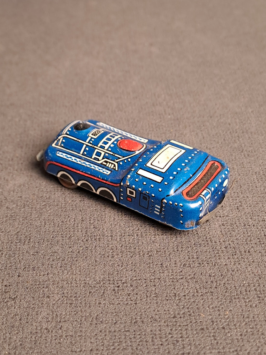 Tin Lithographic Locomotive 1950's / Litografisk Blik Lokomotiv 1950'erne
