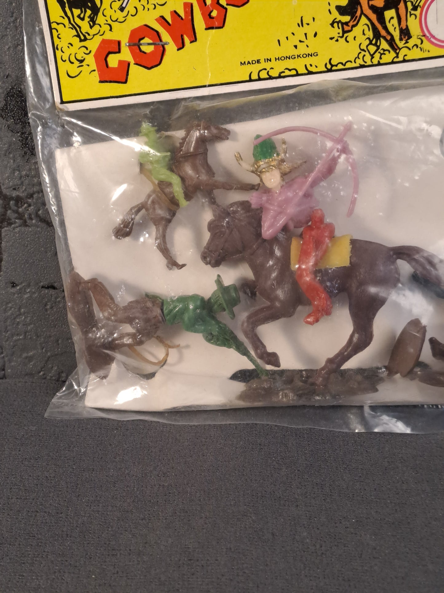 Cowboy and Indian Vintage Swoppets 1970's