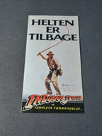 Indiana Jones Cinema Flyer 1984 / Indiana Jones Cinema Booklet 1984