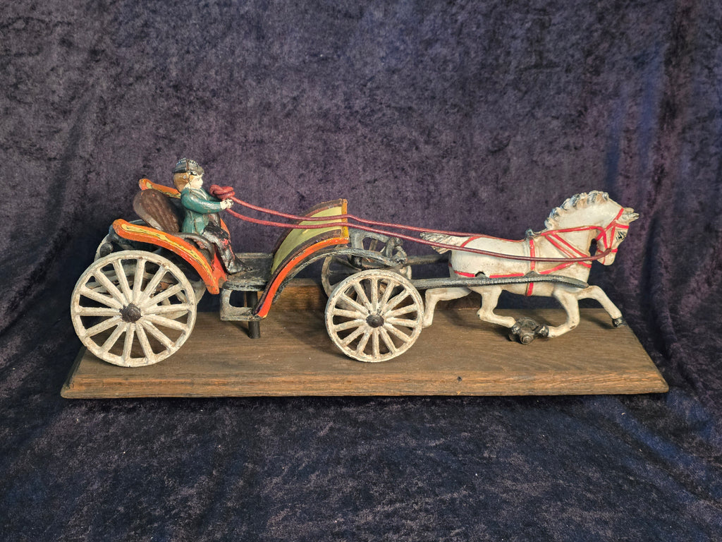 Karet i Støbejern / Horse Wagon Iron Cast