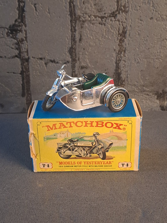 Matchbox Models of Yesteryear 1914 Sunbeam Motor Cycle
