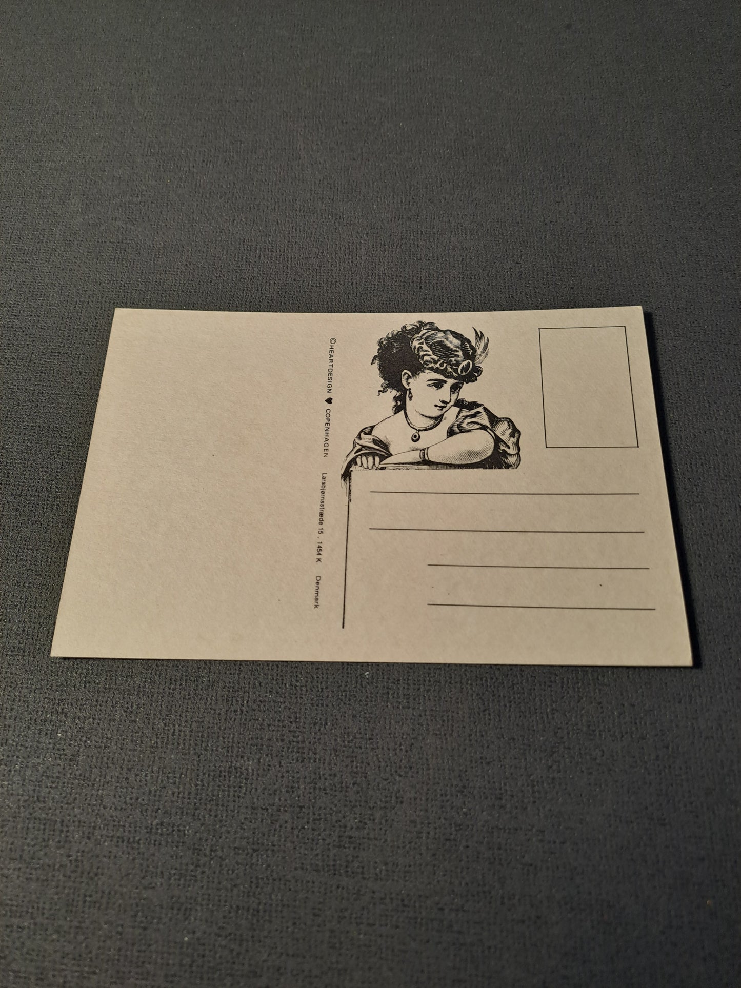 Erotic Postcard Denmark 1960's / Erotisk Postkort Danmark 1960'erne