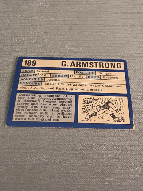 Arsenal G. Armstrong