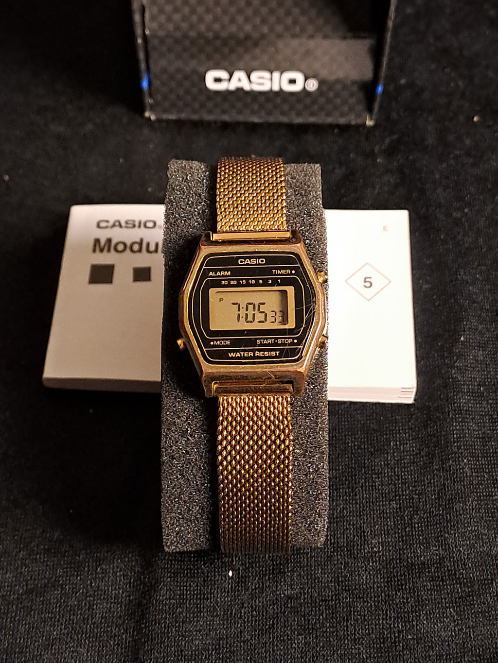 Vintage CASIO Ladys Watch / Vintage CASIO Dame Armbåndsur