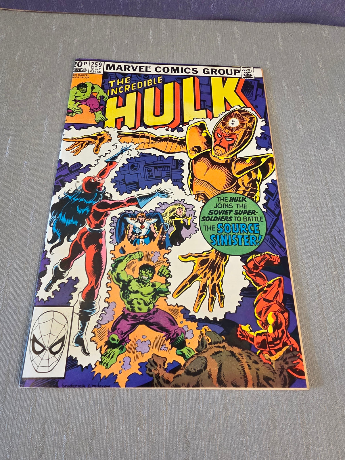 Marvel The Incredible Hulk #259 May 1981