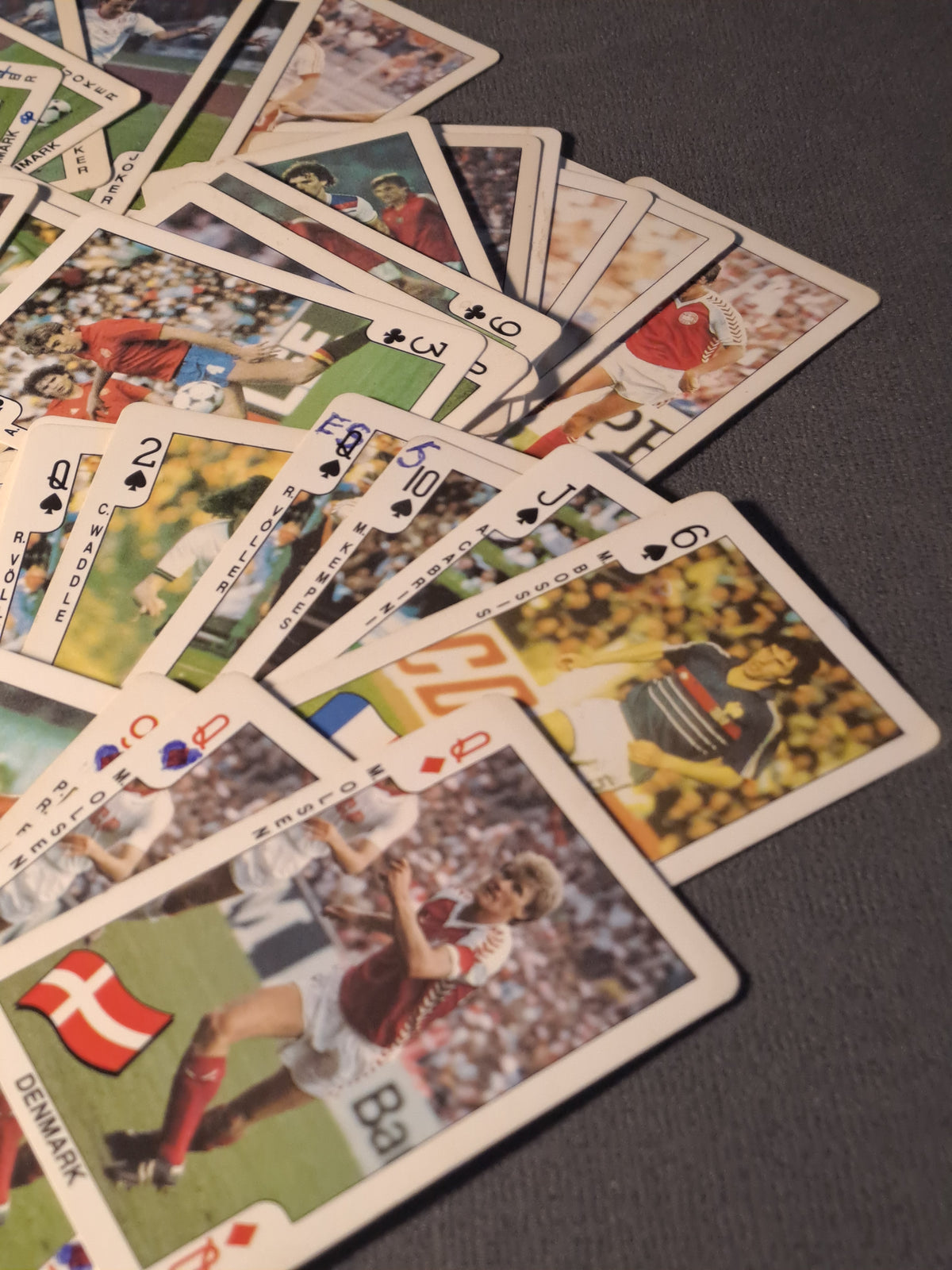 Dandy Football Playing Cards 1986 / Dandy Fodbold Spillekort  1986