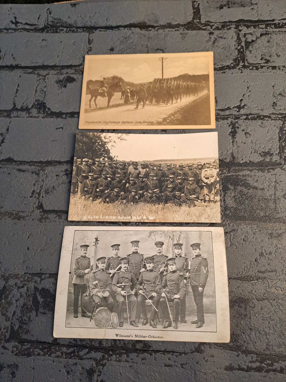 Postcards of Danish WW1-WW2 Soldiers