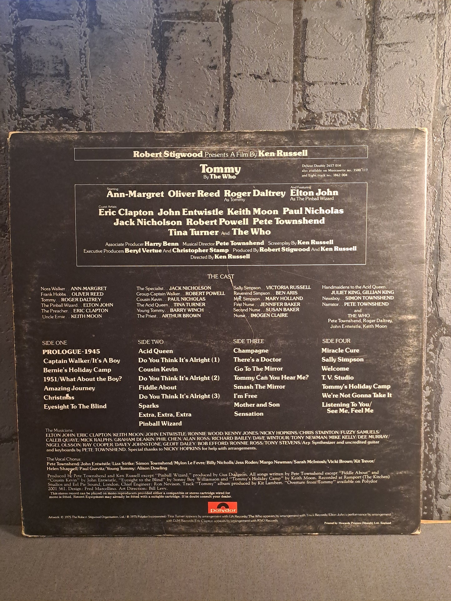 Tommy The Movie Double Album 1975