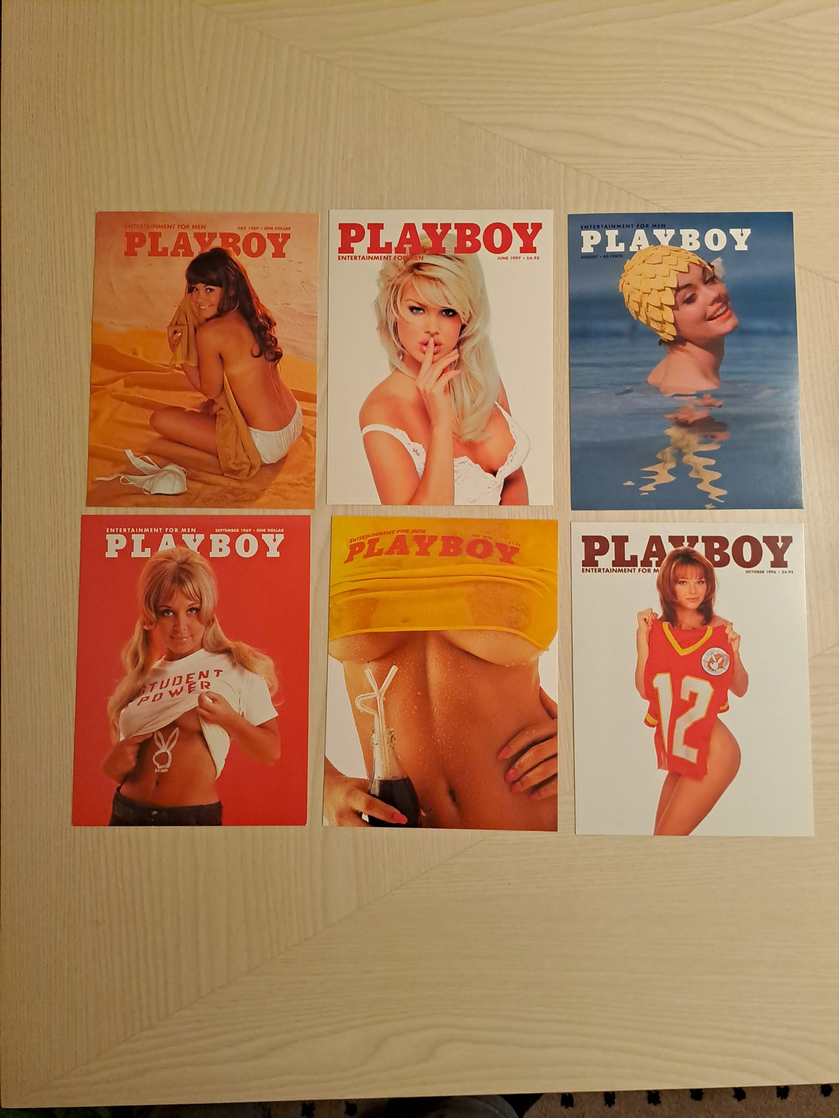 Playboy Magazine Postcards