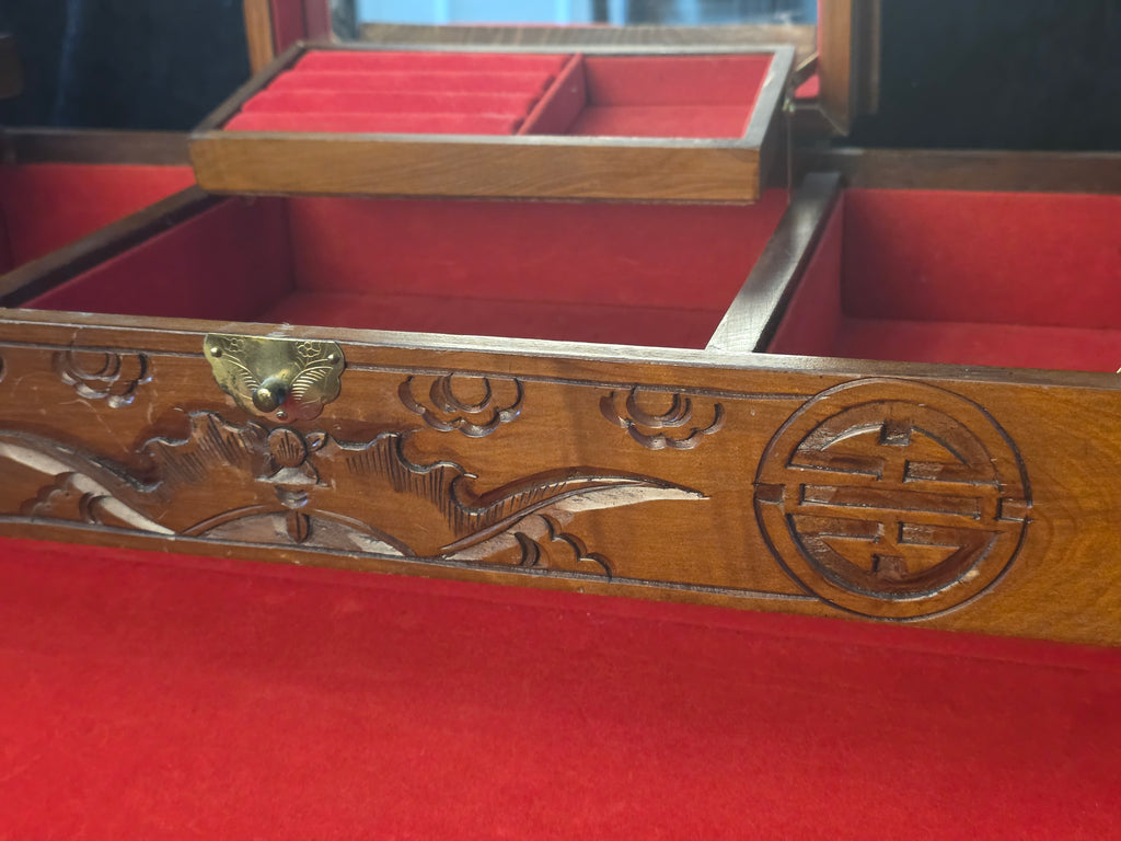 Chinese Vintage Large Jewelry Box