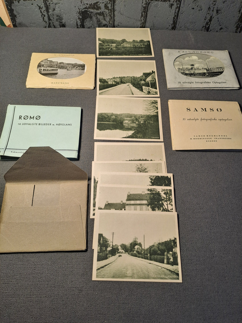 5 Photo Booklets from Danish Locations