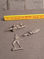WHW x3 Anti Tank Cannon, MG Gunner and Soldier / WHW x3 Anti Tank Kanon, Maskingevær og Soldat