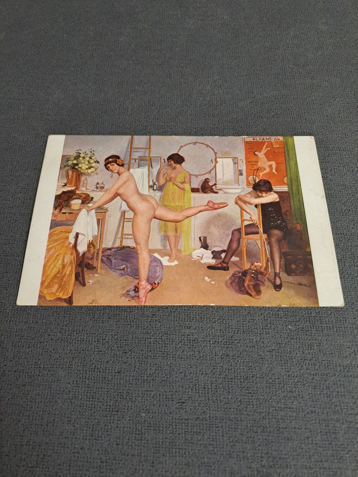 Antique French Postcard by Rose-Marie Guillaume 1910 / Antik Fransk Postkort af Rose-Marie Guillaume 1910