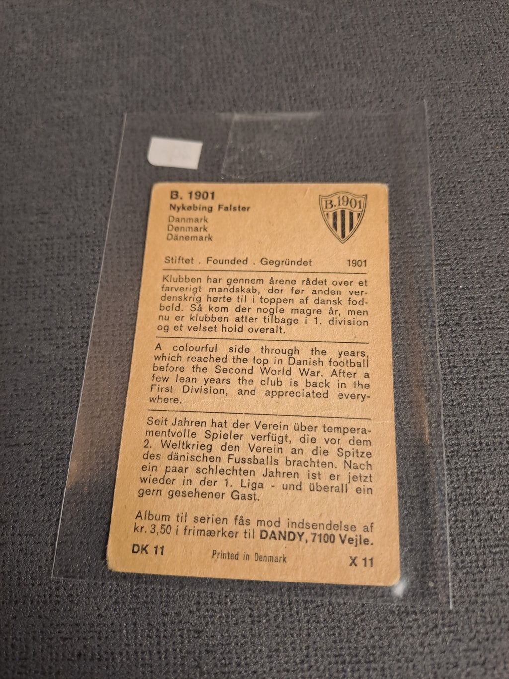 Dandy Gum 1970-No. 11