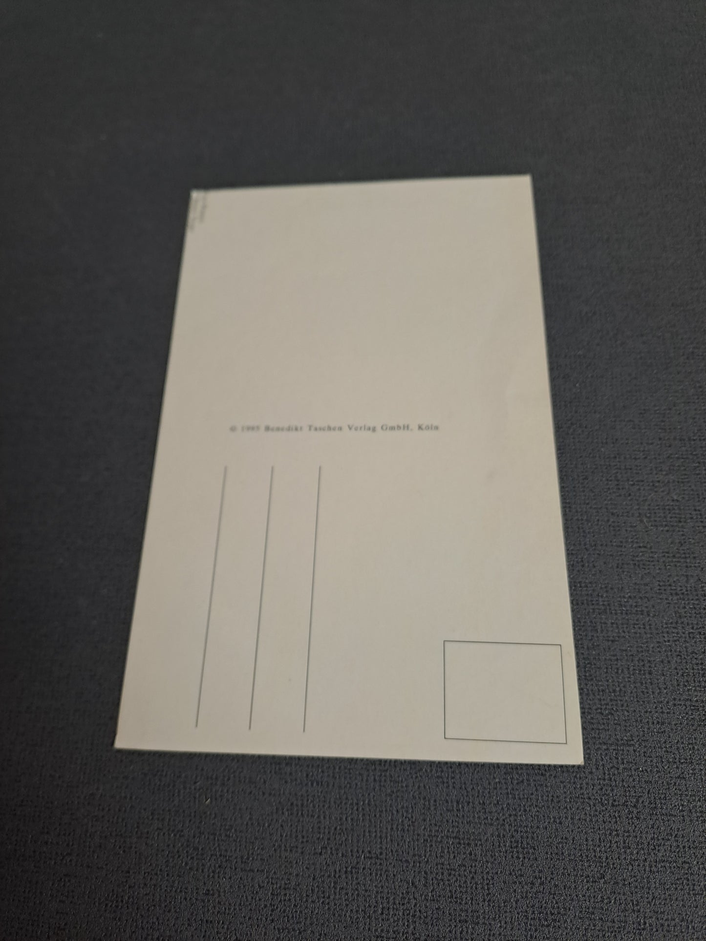 Vintage Postcard / Vintage Postkort