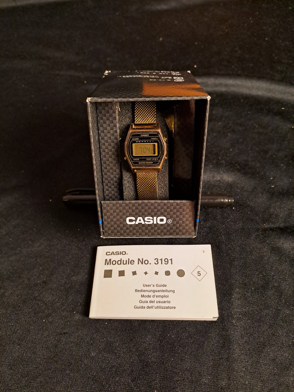 Vintage CASIO Ladys Watch / Vintage CASIO Dame Armbåndsur