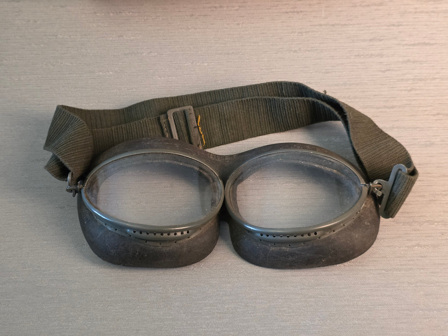 WW2 Auer Windschutzbrille Model 295 Complete