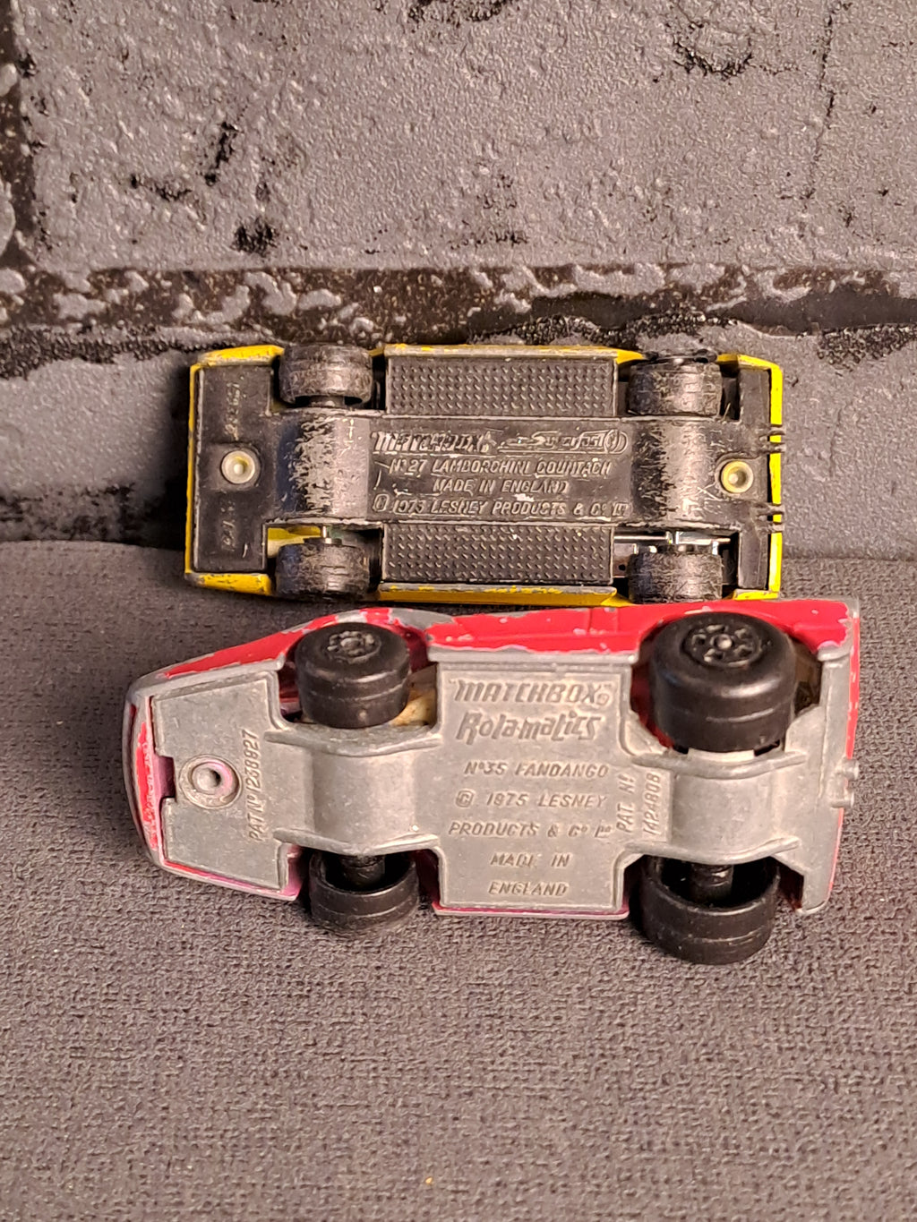 Matchbox Lamborghini and Fandango