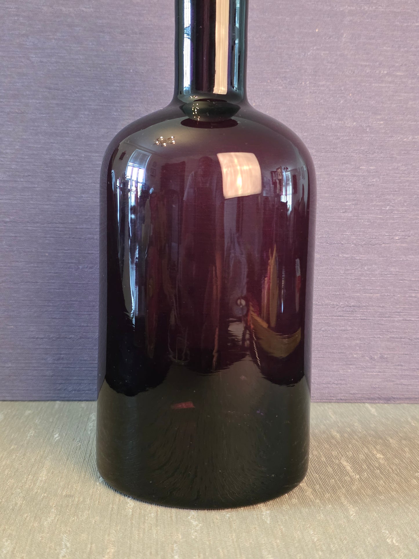 Otto Brauer Gulvvase 24 cm. Holmegaard