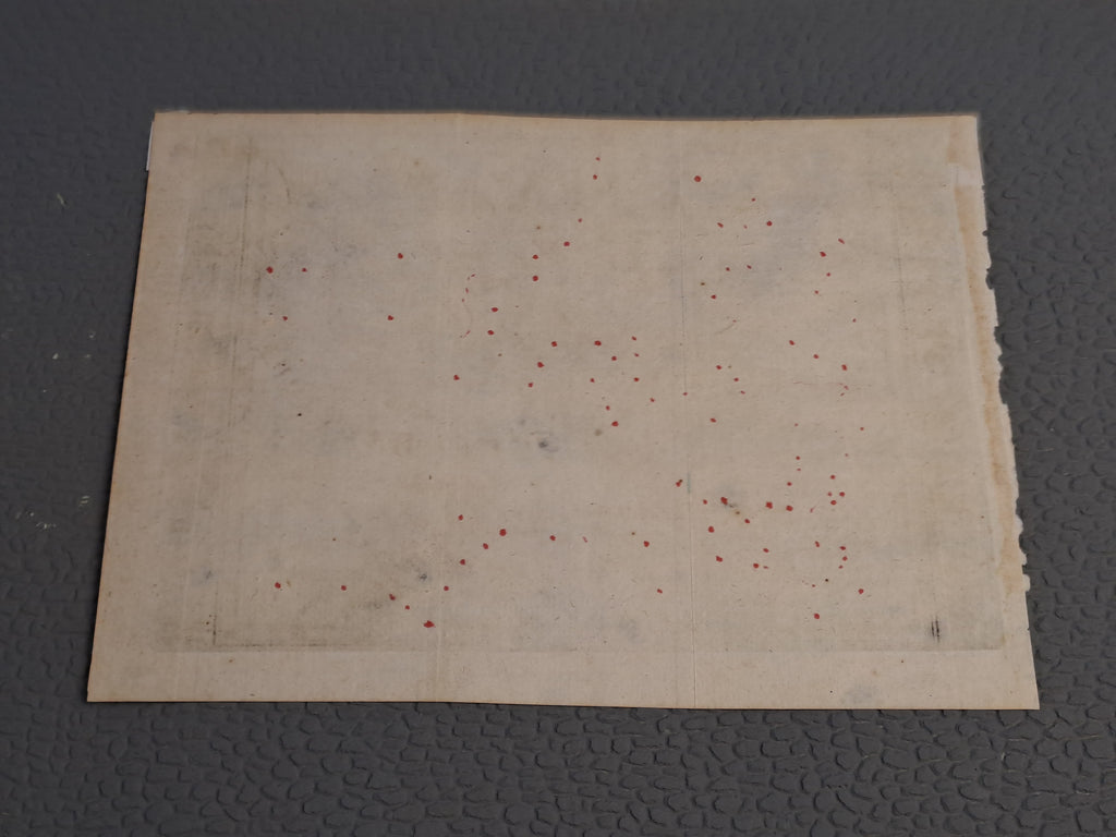 Antique Map of Denmark 1720 / Antik Kort over Danmark 1720