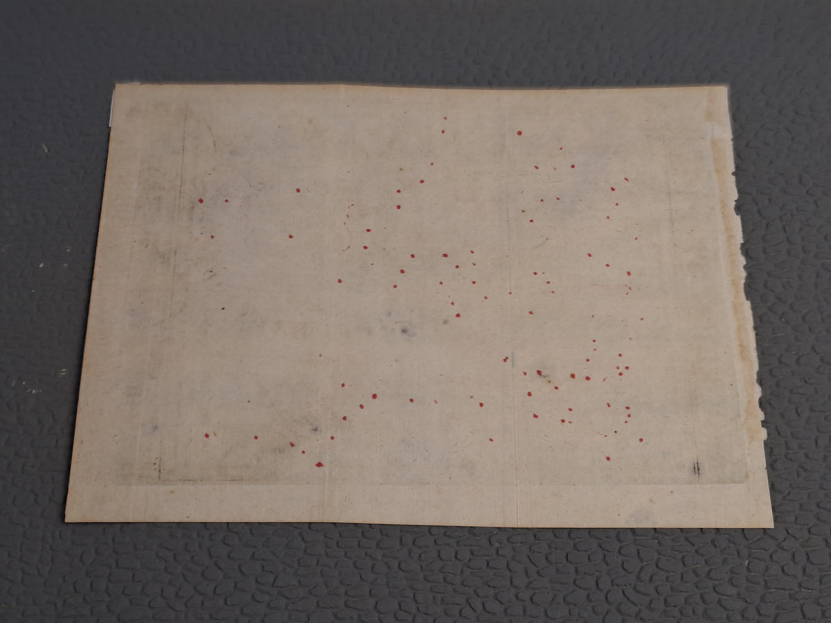 Antique Map of Denmark 1720 / Antik Kort over Danmark 1720