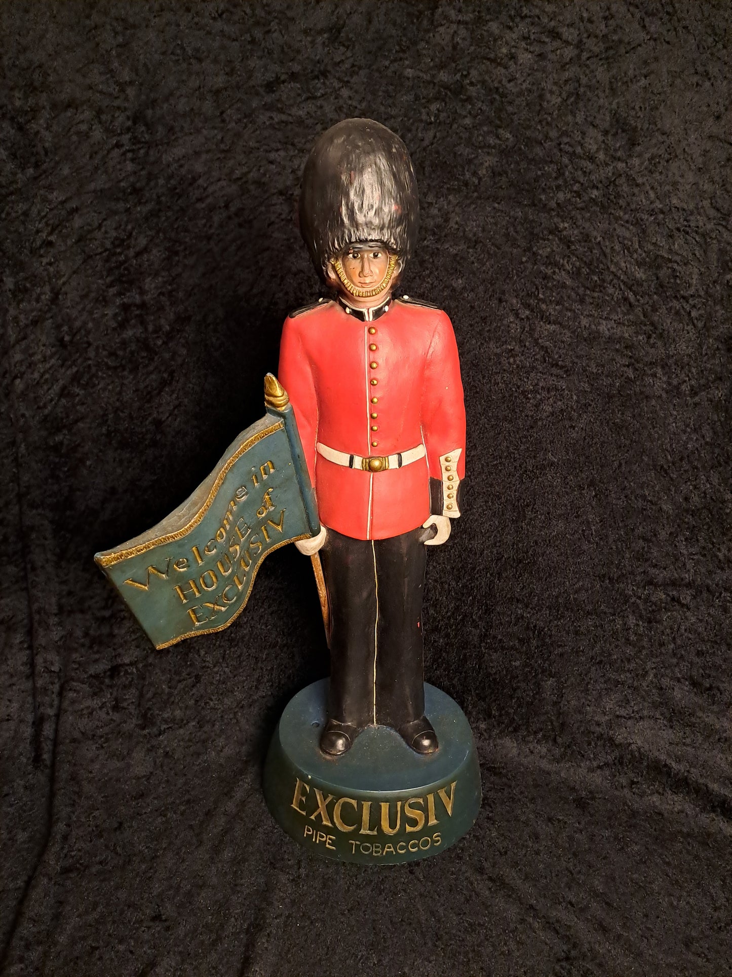 Advertising Figure Exclusiv Pipe Tobaccos 1970's / Reklamefigur Exclusiv Pibetobak