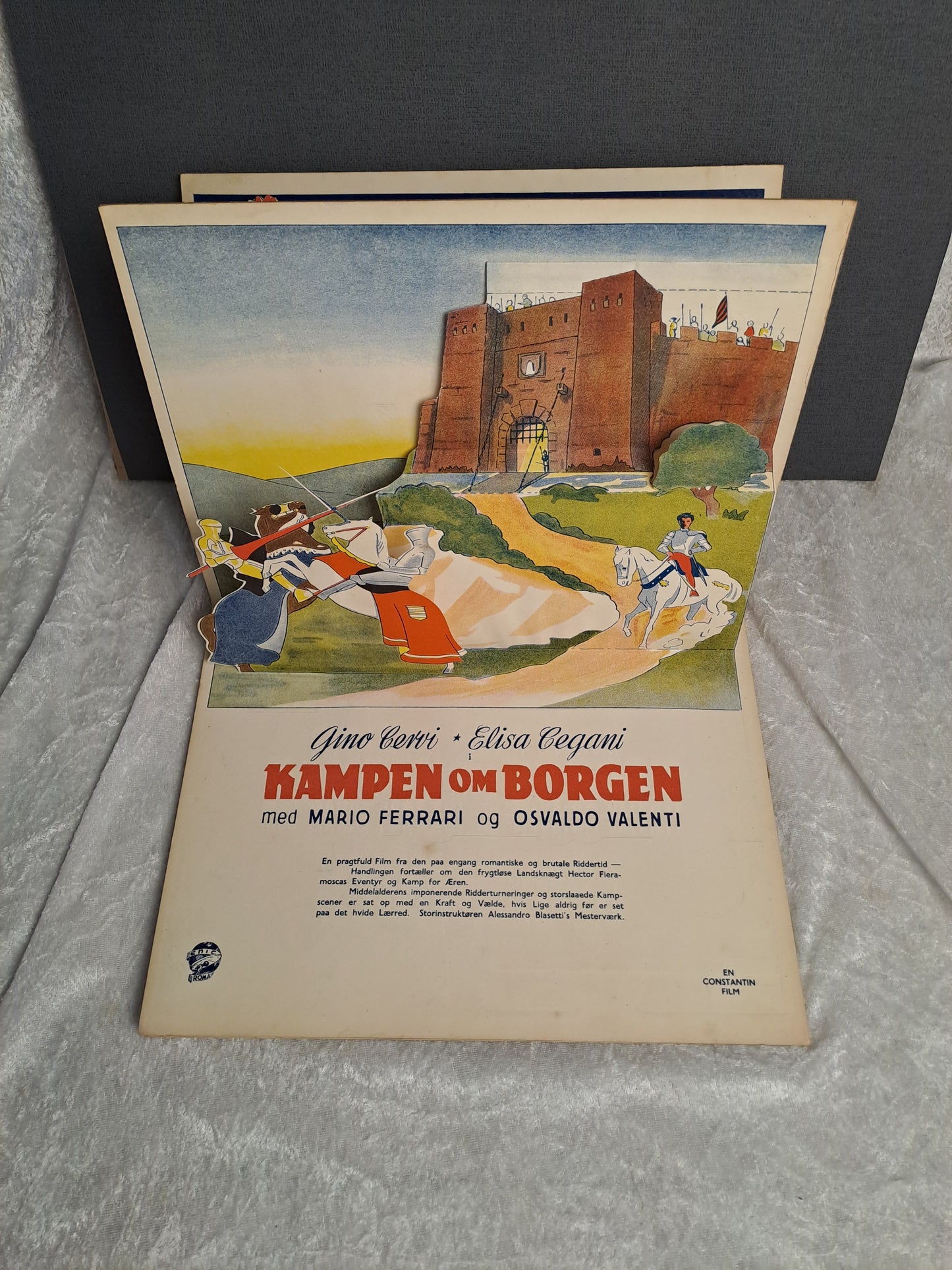 Vintage Film Præsentations 3D Bog 1950'erne