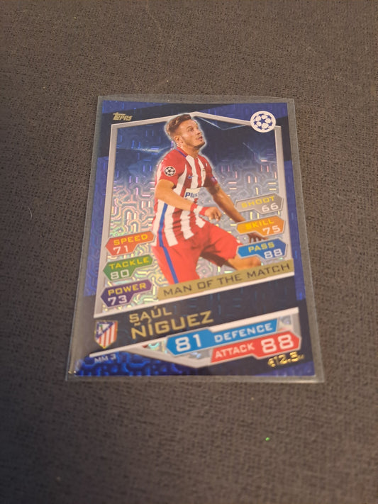 Topps Match Attax Saul Niguez