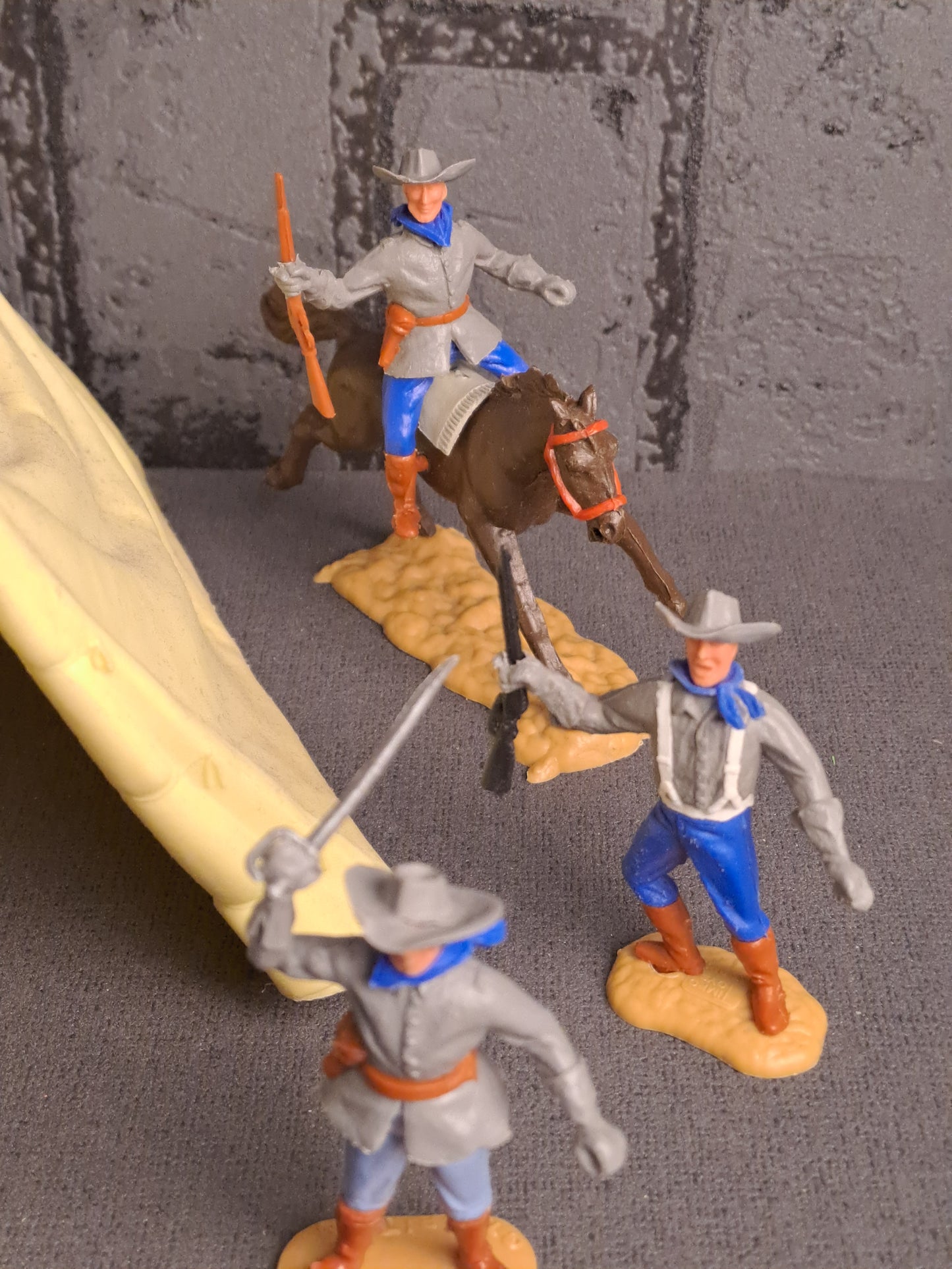 Timpo Toys Confederates / Timpo Toys Sydstats Soldater