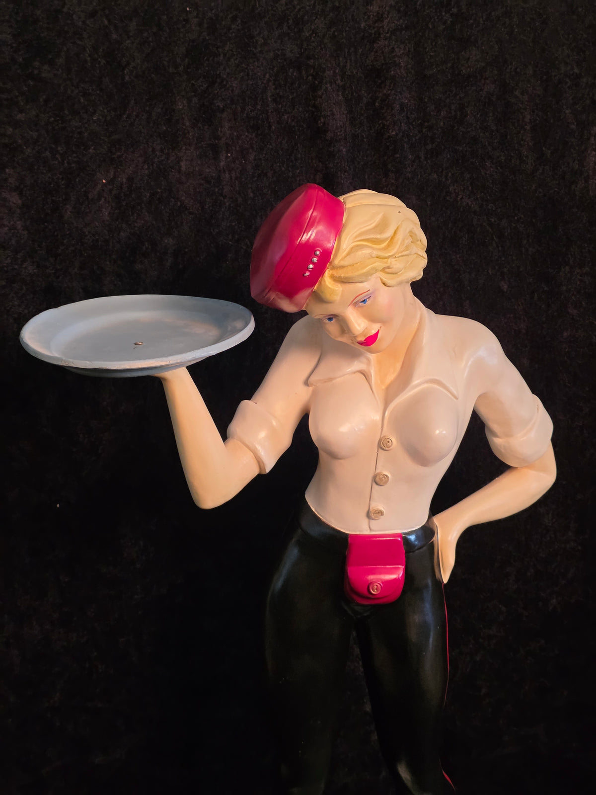 Vintage Diner Servitrice på Rulleskøjter