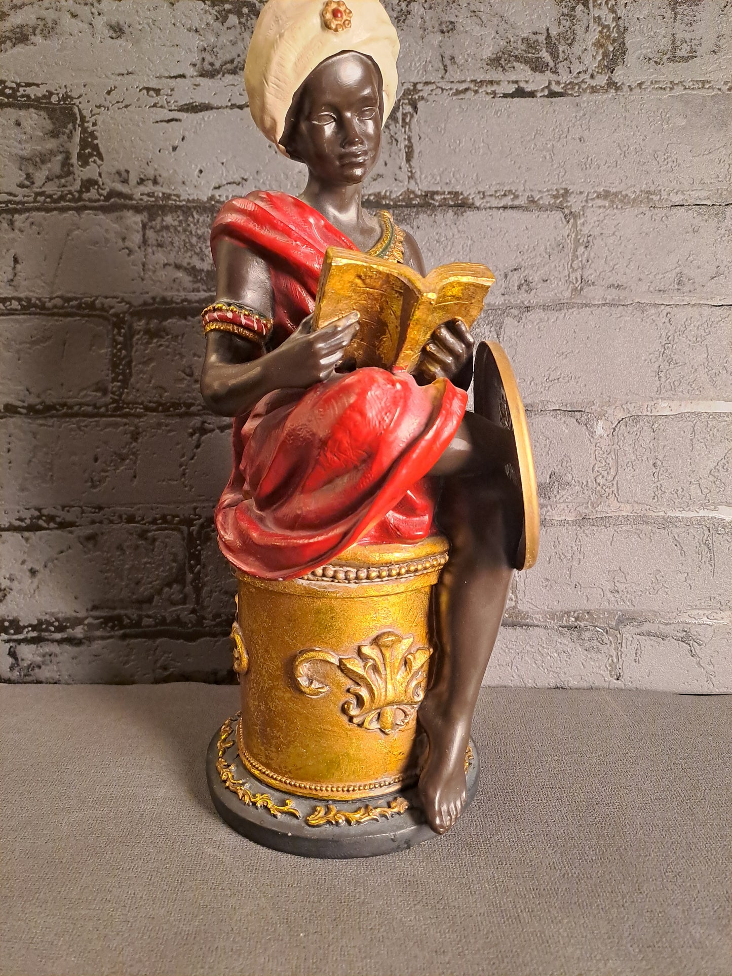 Blackamoor Morian Arab Figure / Blackamoor Moriansk Araber Figur