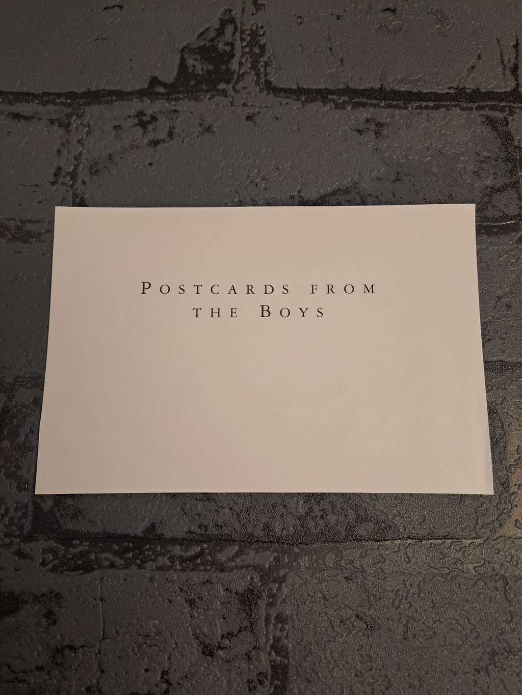 The Beatles Postcards from The Boys