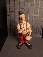 Vintage Gilde Clown with Drum / Vintage Gilde Klovn med Tromme