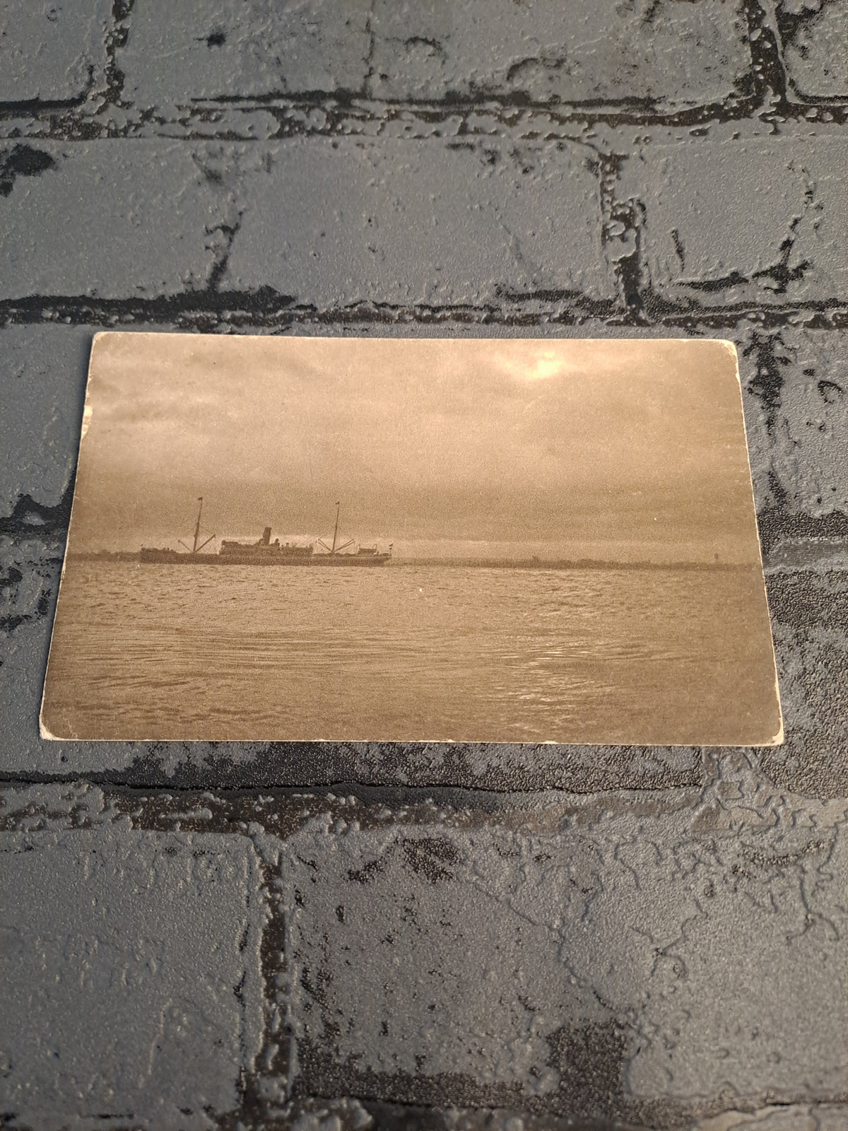 Postkort Skib 1907