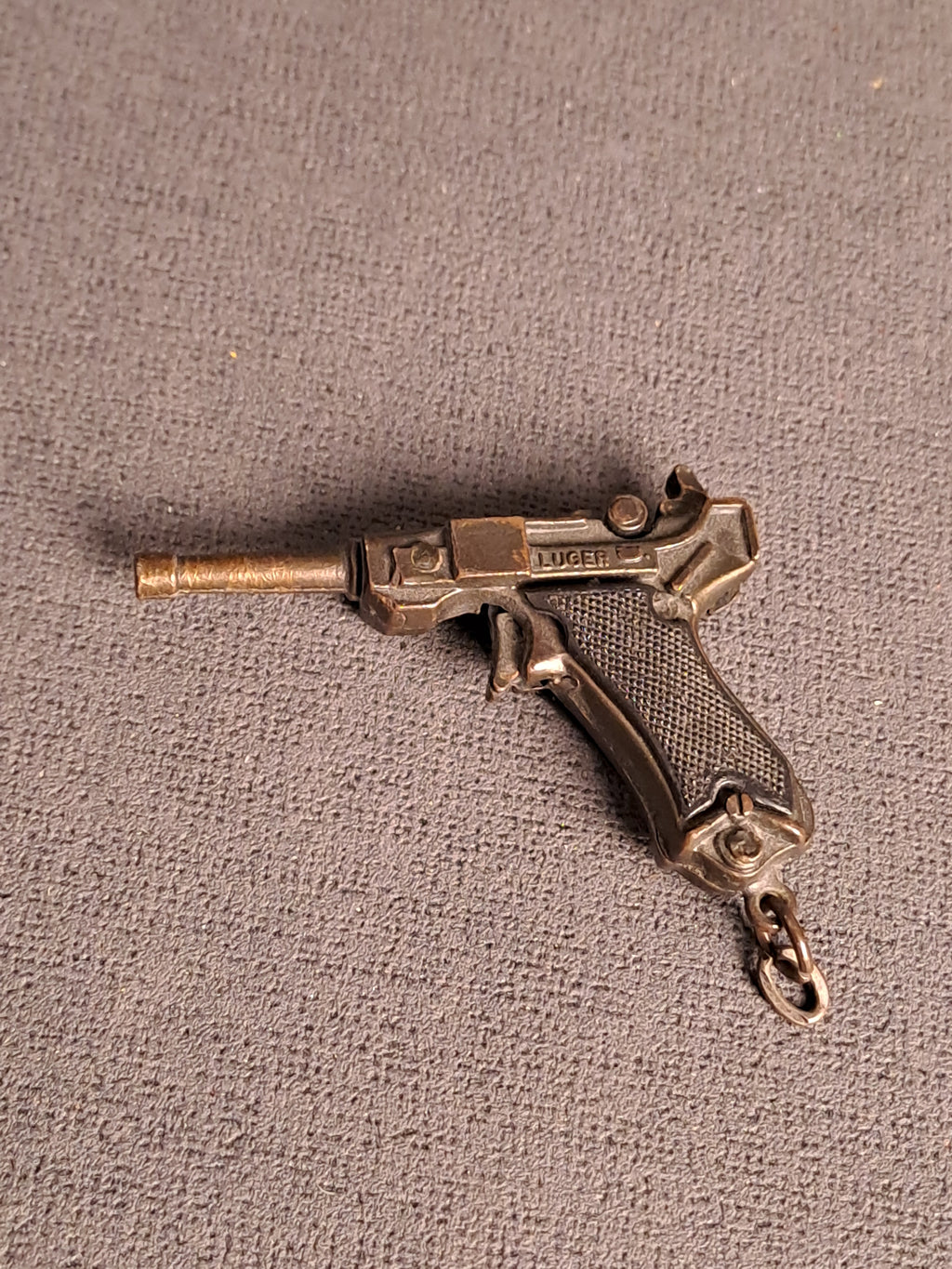 Key Ring Mini Luger Pistol 1970's
